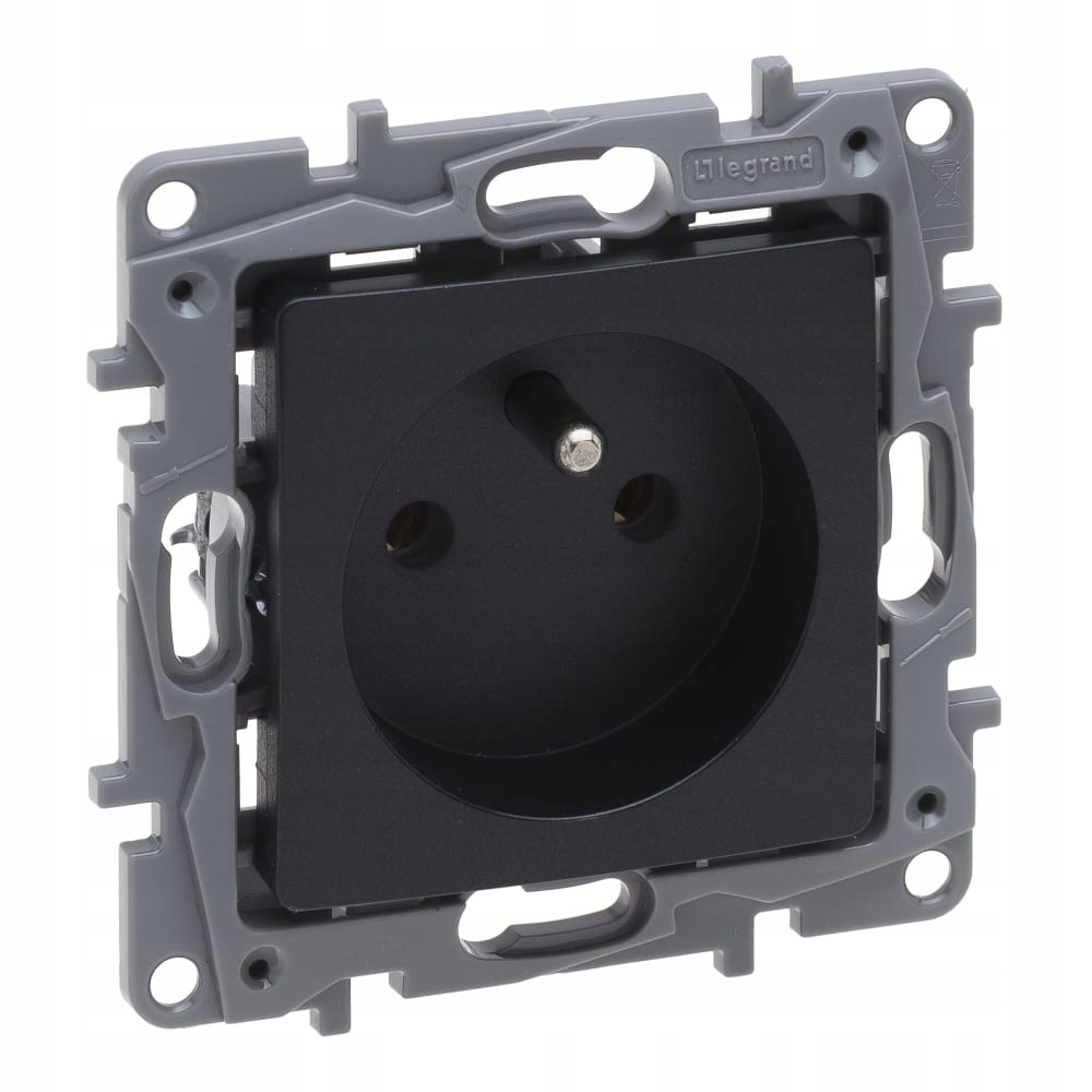 

Niloe-selection Gniazdo 2P+Z Antracyt 762240