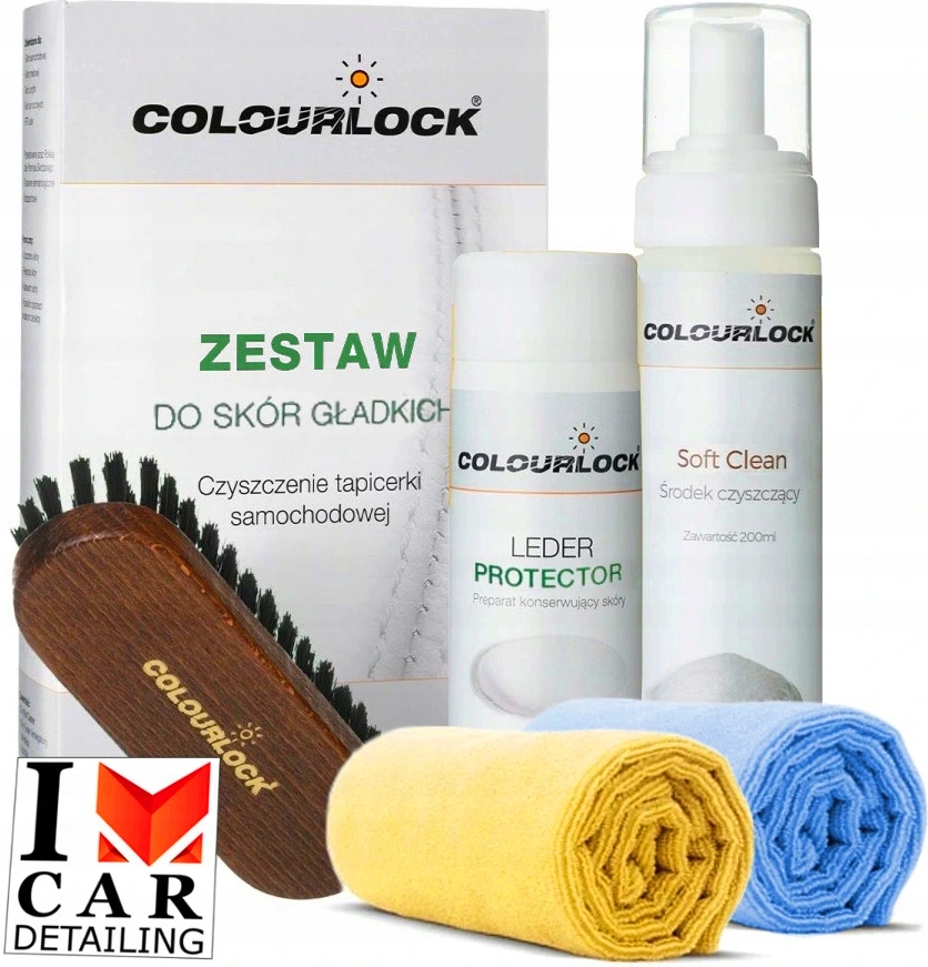 

Zestaw Colourlock Soft do czyszczenia starych skór