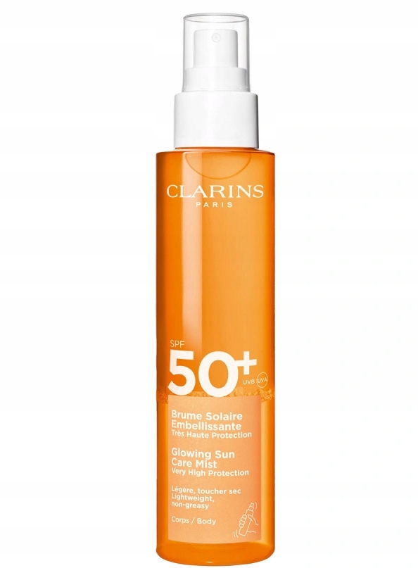Clarins Ochranná mlha na slunce SPF50+ 150 Ml Lehká, nerušivá