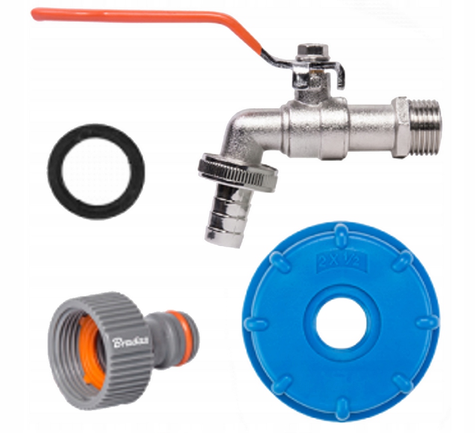 

Zawór Kran Metalowy Mauzera 1000 Ibc Korek Zestaw