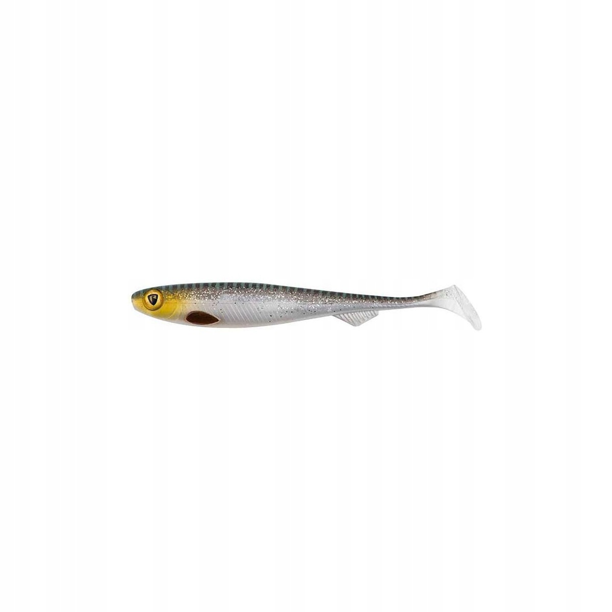 Rage Fox Slick Shad 11cm 4.25" Silver Halo