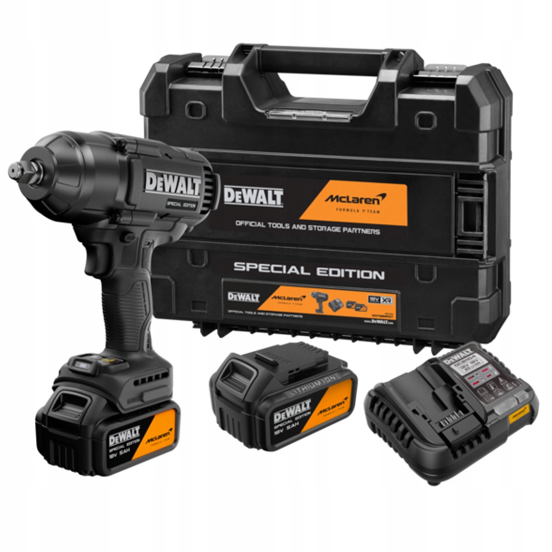 Rázový uťahovák DeWALT DCF99MP2T-QW McLaren 18V Xr 2x5Ah kufor