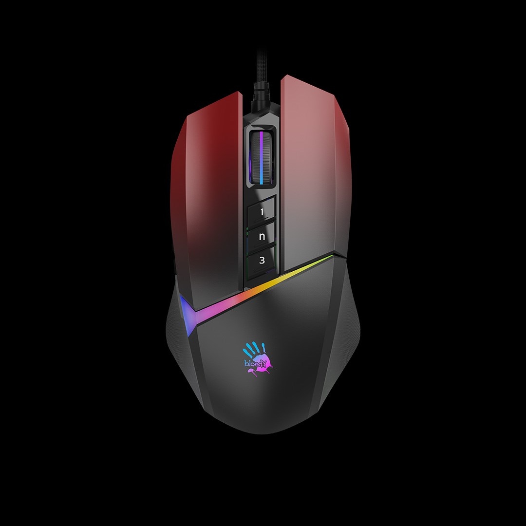 A4tech Bloody Myš W60 Max Activated, podsvícená herní myš, 12000 Dpi, …