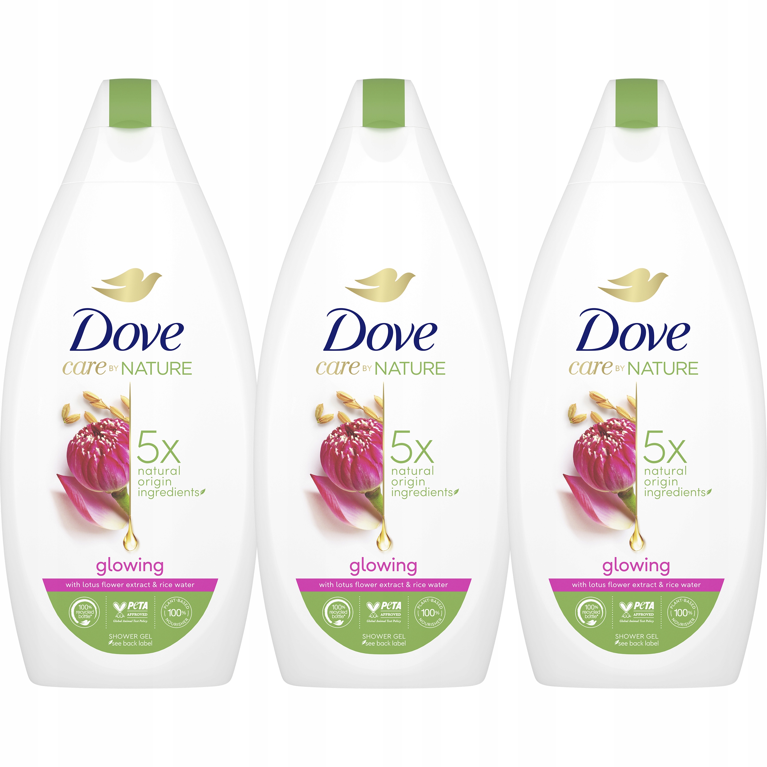 

Dove Żel pod prysznic care nature glowing 1200ml