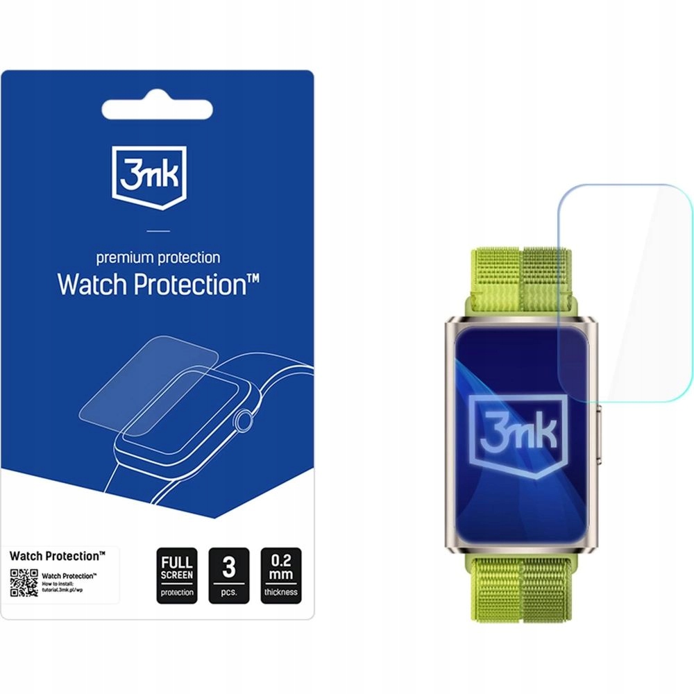 Folia ochronna na ekran smatrwatcha 3mk Watch Protection Arc na Huawei 11