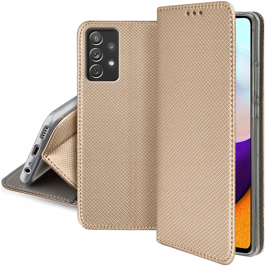 

Etui Magnet do Samsung Galaxy A52 Smart Szkło 9H