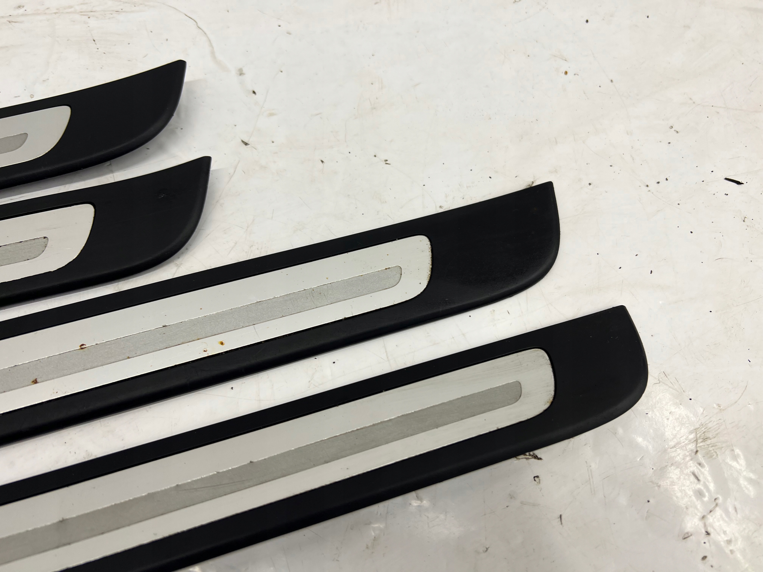 mouldings caps for thresholds threshold CHROM AUDI A6 C7 4G