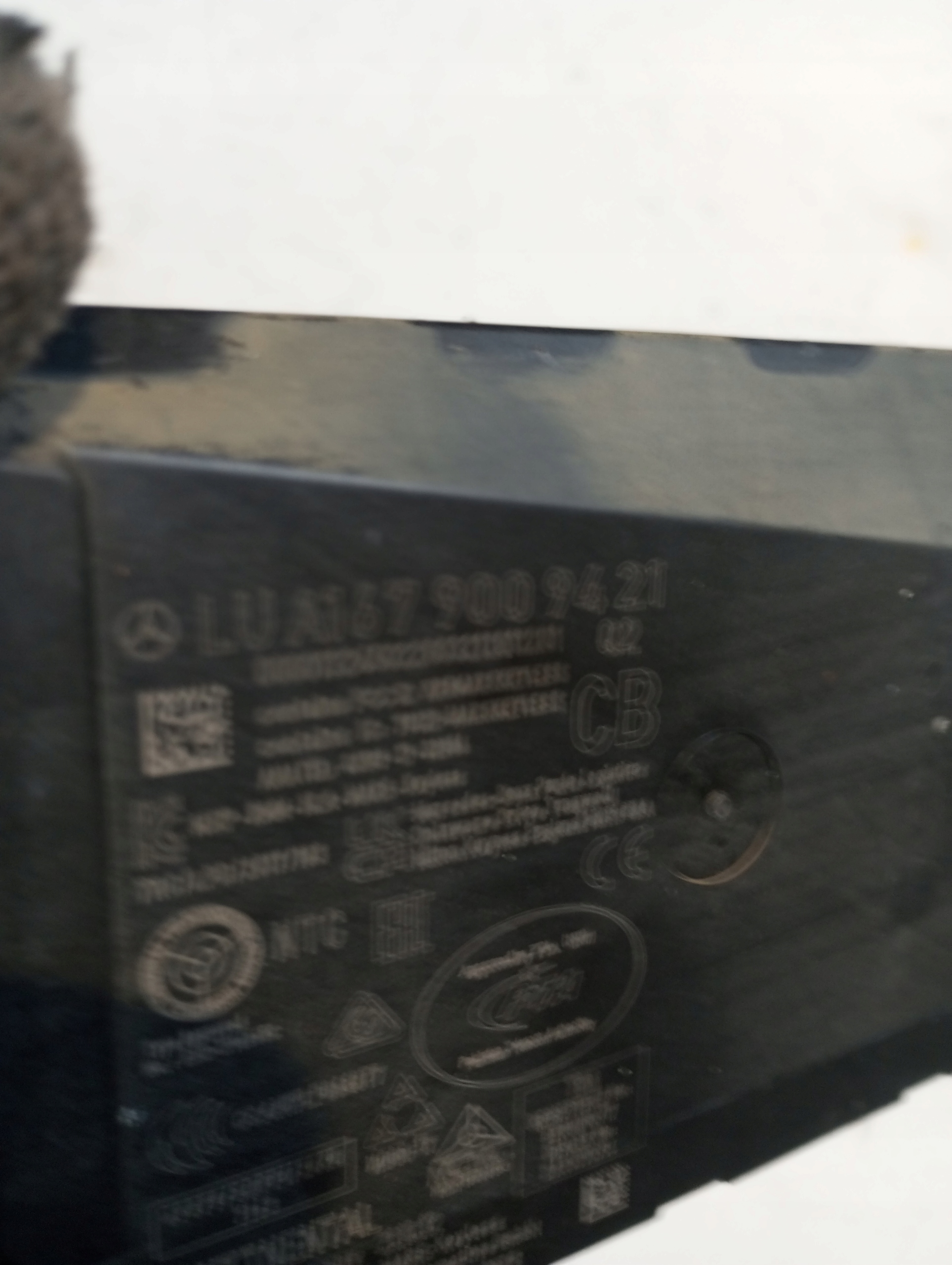 module START / STOP MERCEDES EQA A1679009421