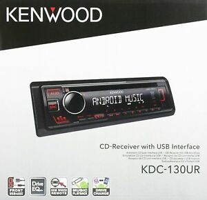 RADIO SAMOCHODOWE KENWOOD KDC-130UR CD MP3 FLAC Model KDC-130UR