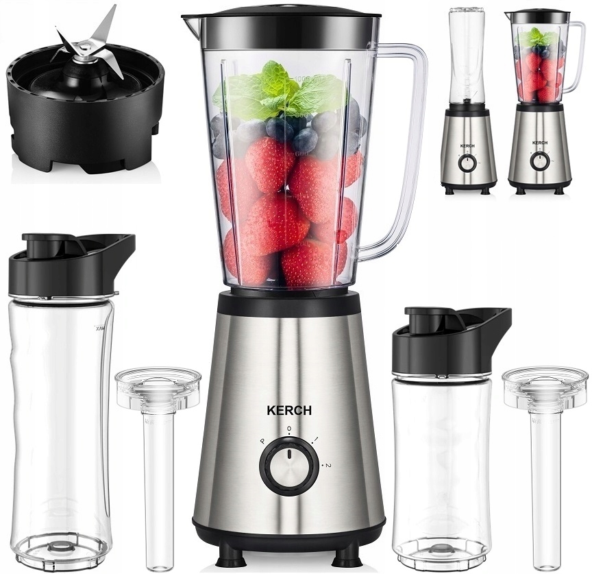 

Blender Kielichowy Do Koktajli Kerch Mixgo 800W