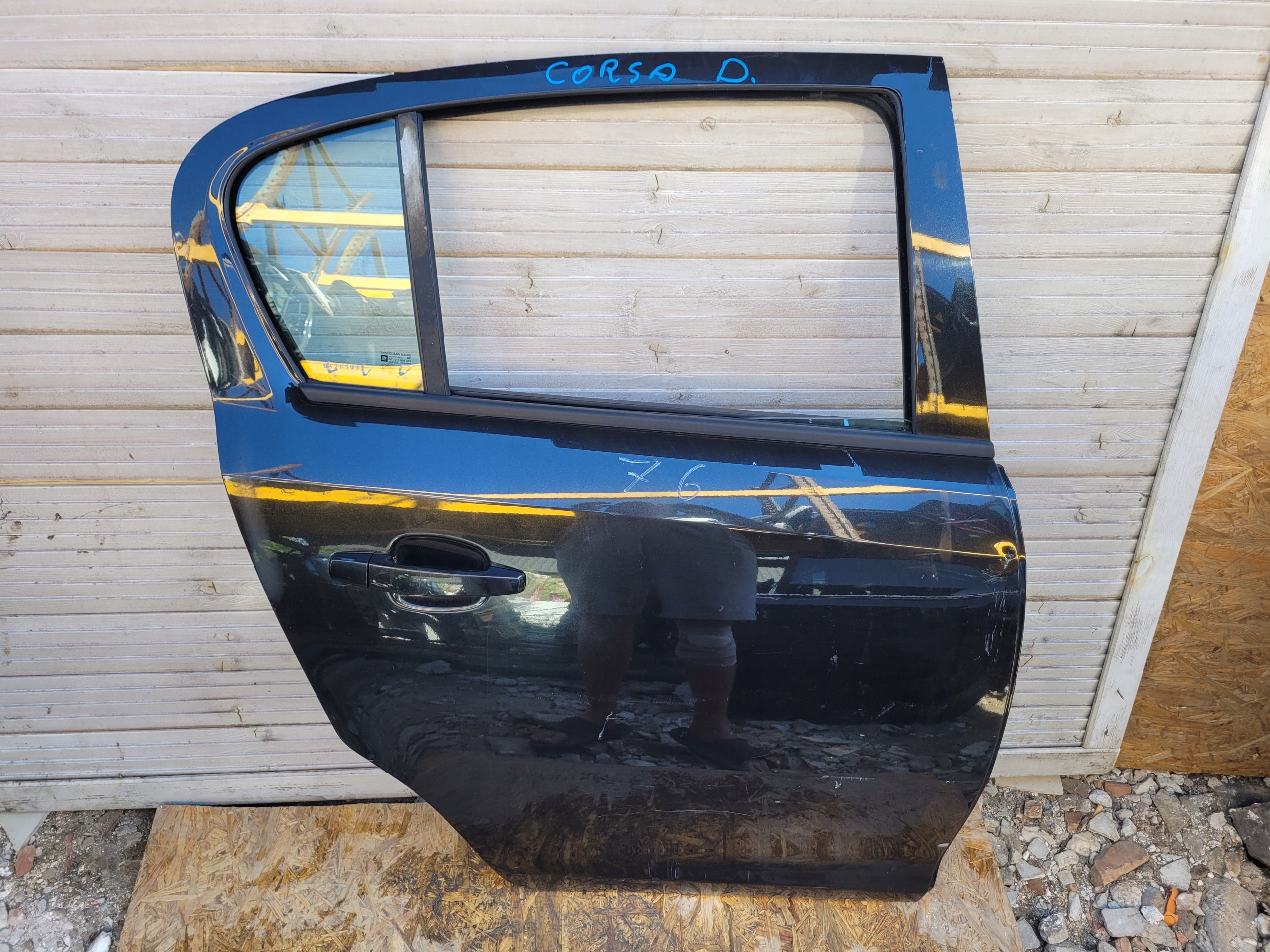Tür hinten heck rechts OPEL CORSA D