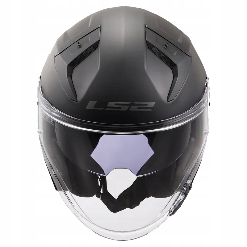 LS2 KASK MOTOCYKLOWY OTWARTY OF603 INFINITY II SOLID MATT BLACK S Rozmiar S