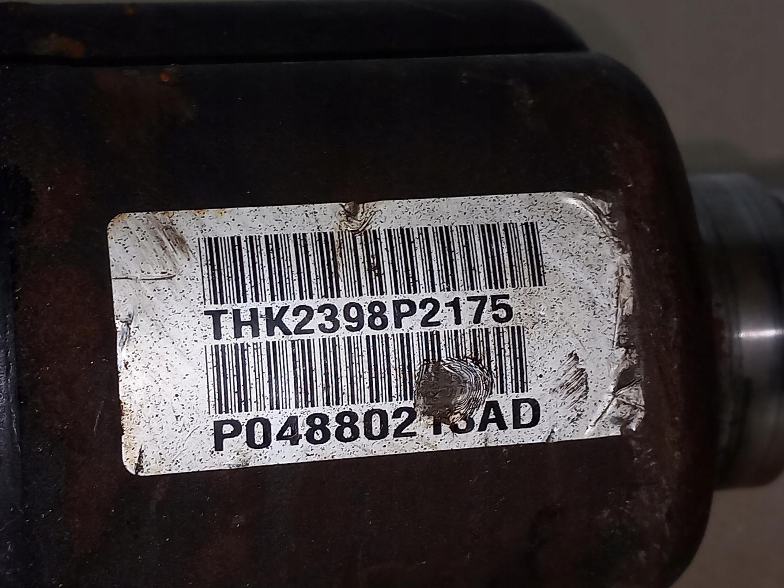 semi-axis short. left front CHRYSLER VOYAGER V 2.8 CRD P04880213AD AUTOMAT