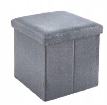 Pufa Smukee odcienie szarości