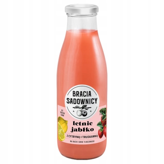 Levně Bracia Sadownicy Letní nápoj jablko citron jahoda
