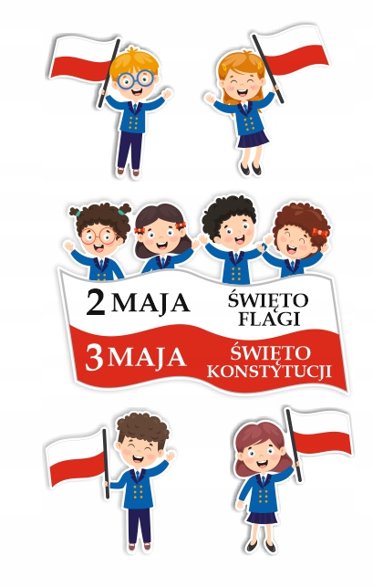 

Dekoracja Patriotyczna 2 i 3 Maja (dwustronna)