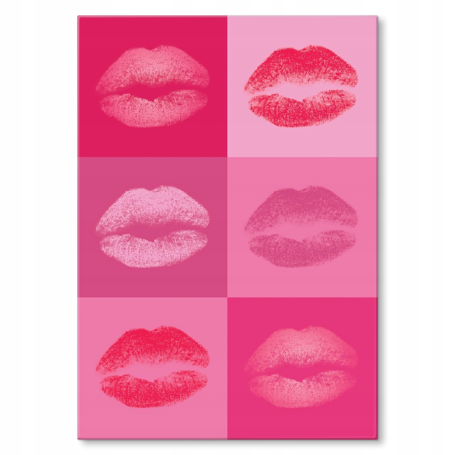 Kovový plakát Lips and kiss Warhol Szyld Plech 30 x 42 cm Dárek