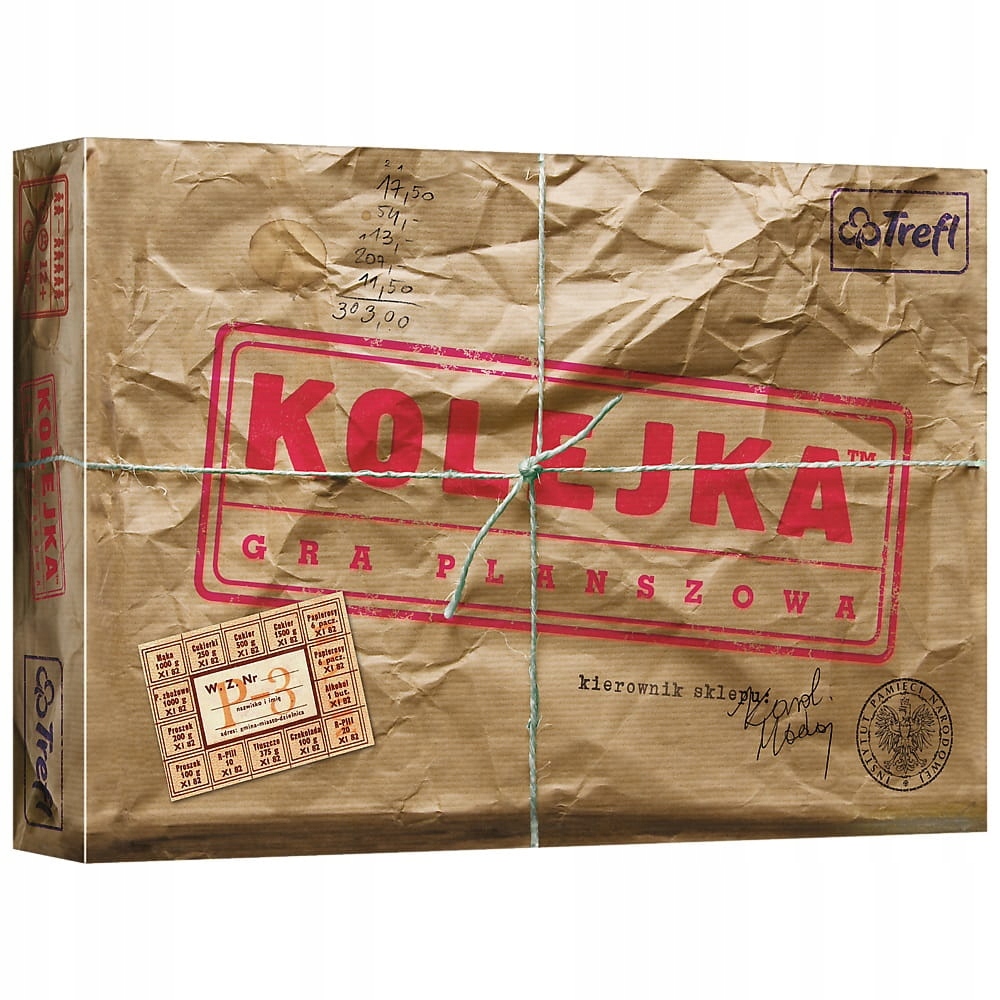 

Kolejka Prl Gra Planszowa Trefl 01228