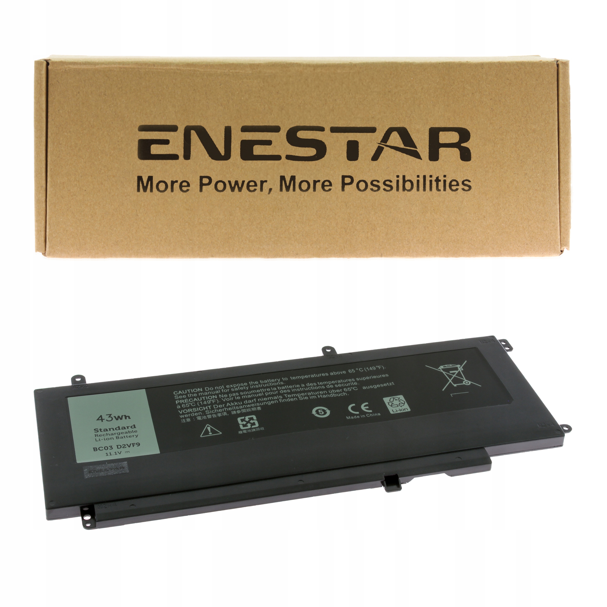 Premium bateria do Dell D2VF9 P41F P68G Inspiron 15 5000 7548 Vostro 5459