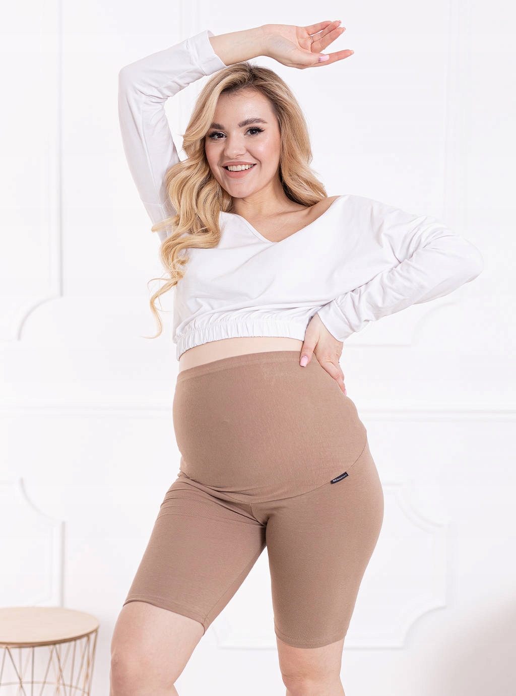 LEGGINSY CIĄŻOWE KOLARKI KRÓTKIE SPODENKI R. 4XL Kod producenta BLC11 4XL CAMEL