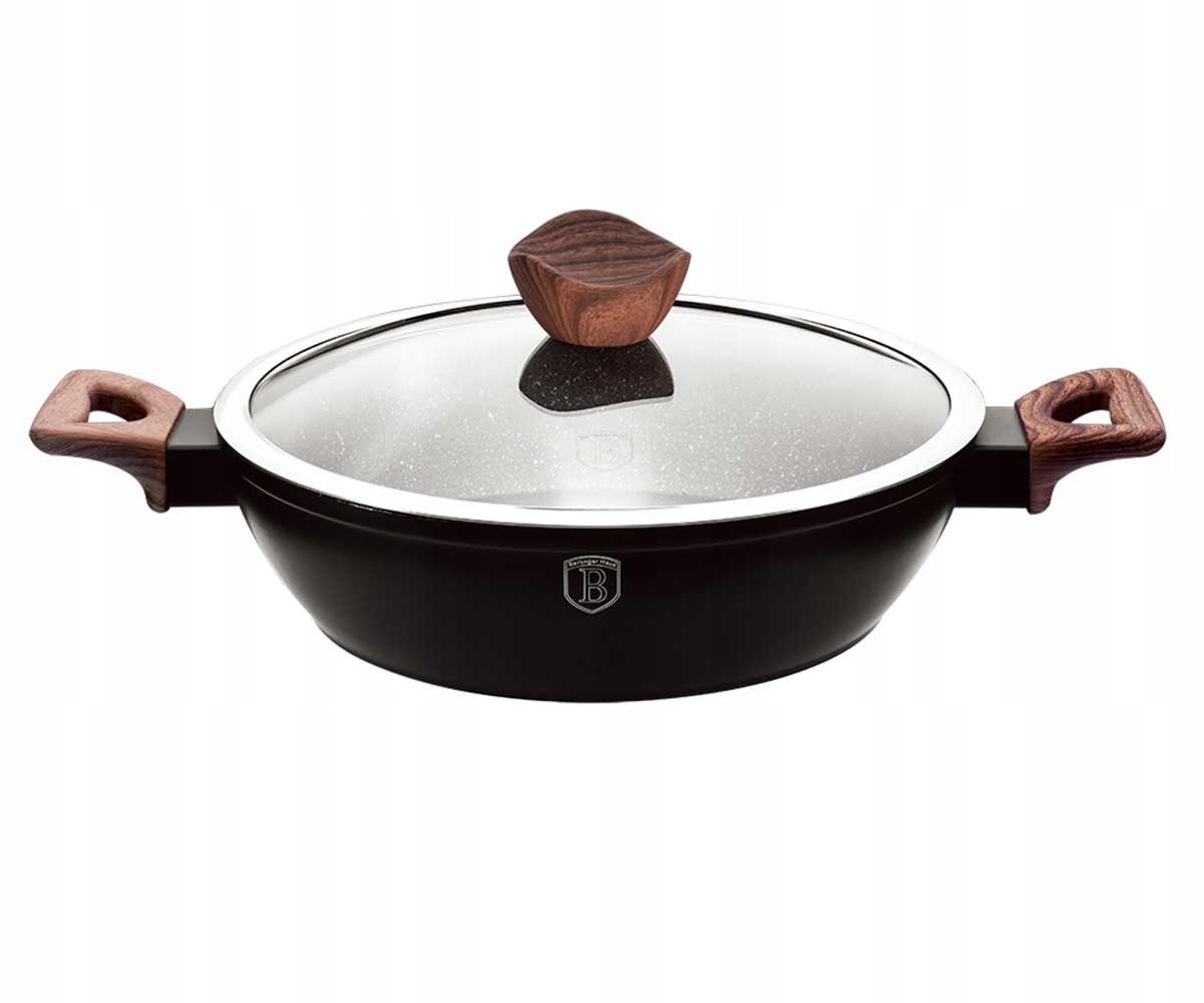 Hrniec 28 CM Indukcia Plyn S Pokrievkou, Nepriľnavý