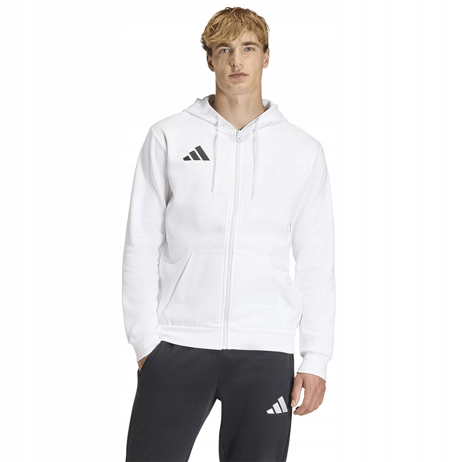 Adidas Entrada 26 Full Zip Hoody [3XL] Mikina Bílá