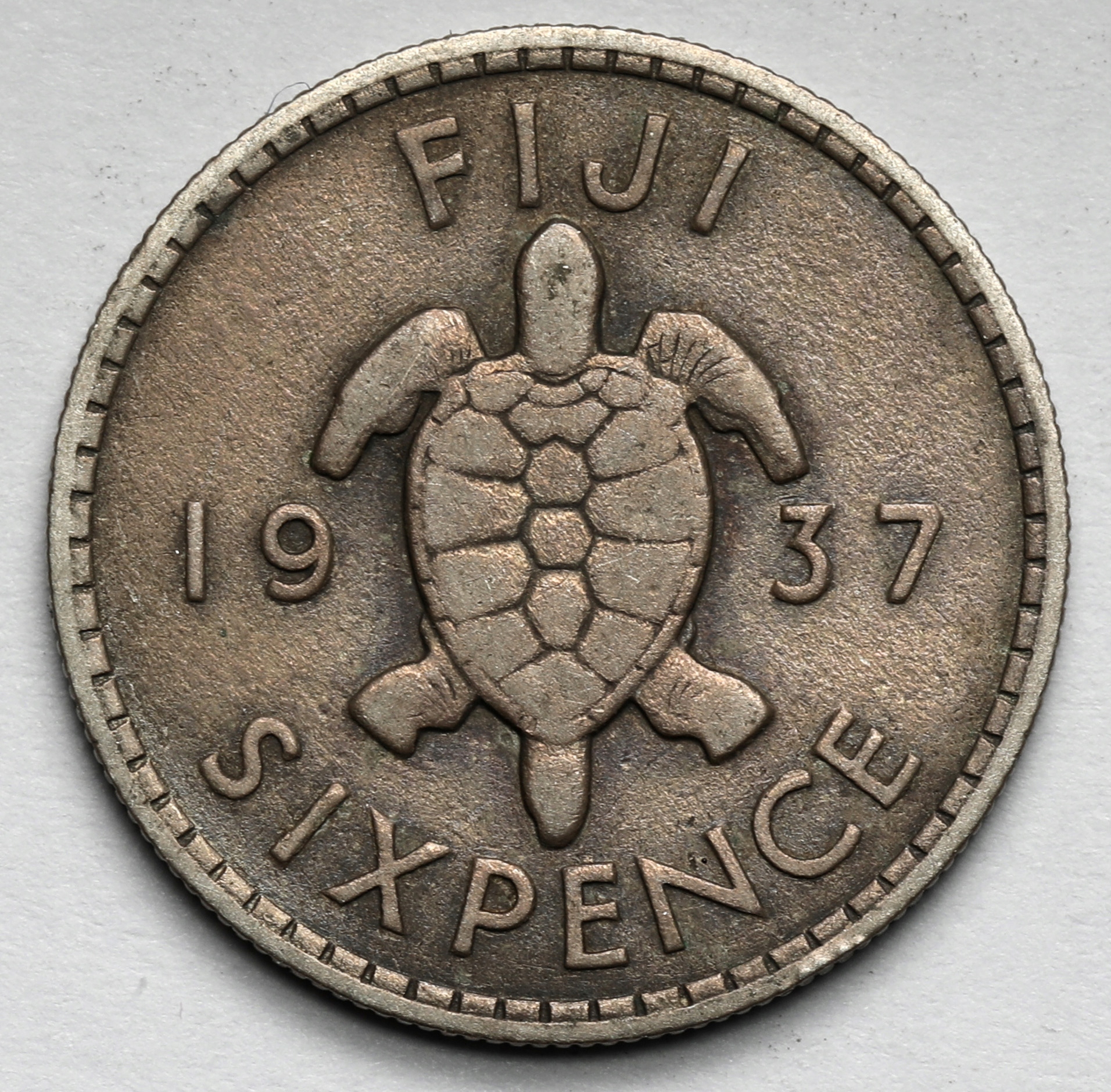 145. Fidżi, 6 pensów 1937