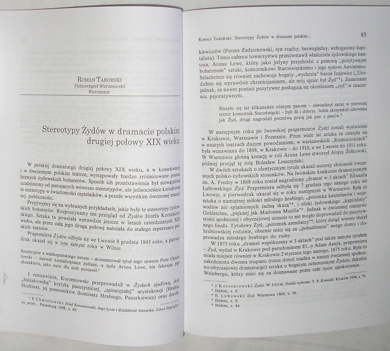 ŻYDZI STEREOTYP ŻYD DRAMAT TEATR KRYTYKA JUDAICA Okładka miękka