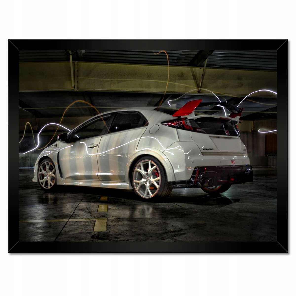 Plakáty v rámu 40x30 Honda Civic Sportovní auto