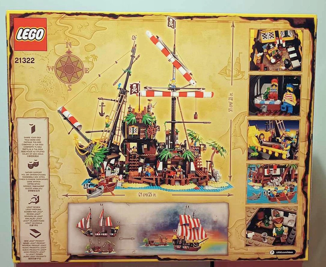 LEGO IDEAS 21322 PIRACI Z ZATOKI BARAKUD Marka LEGO