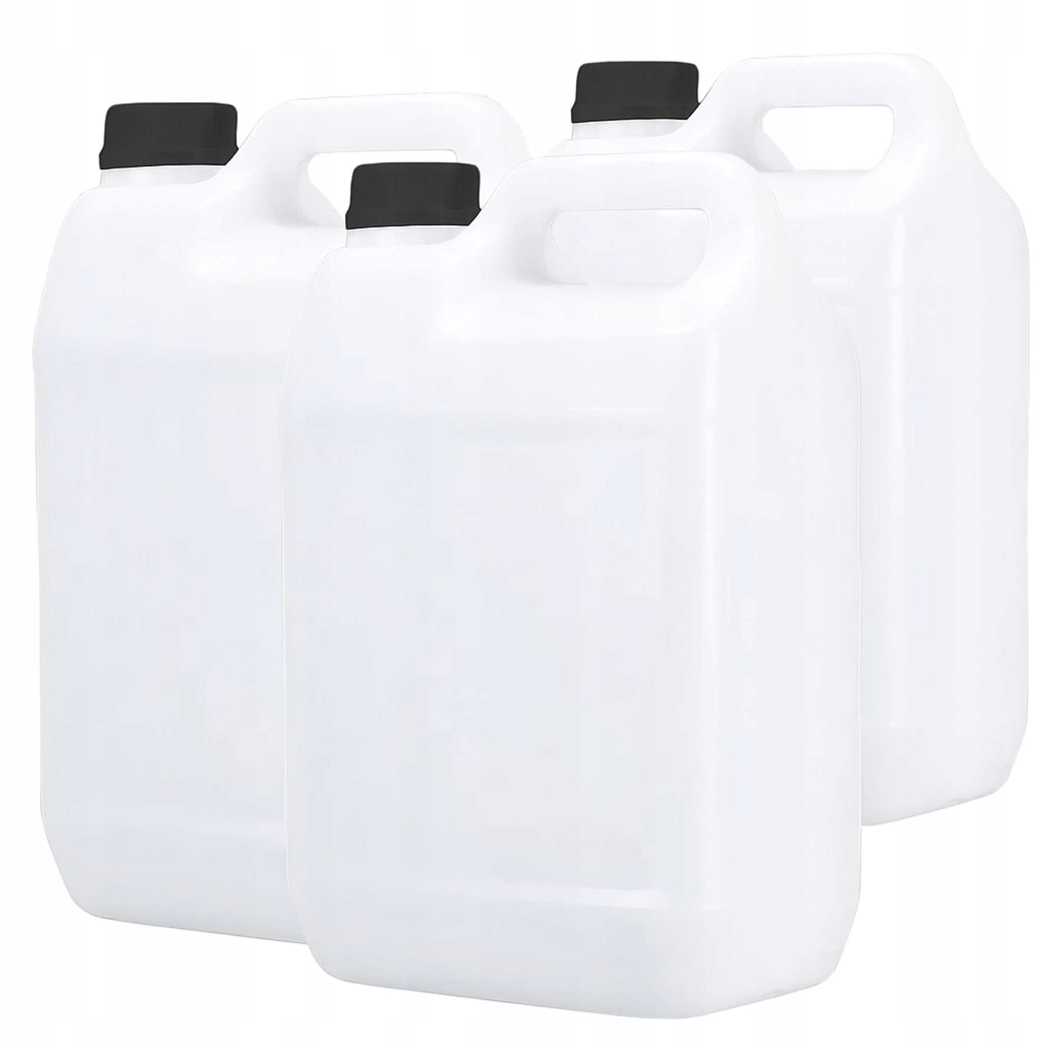 Láhev Kanystr Plastová Nádoba Se Šroubovacím Uzávěrem, Nádobka Na Vodu, Tekutiny 5 L X 20