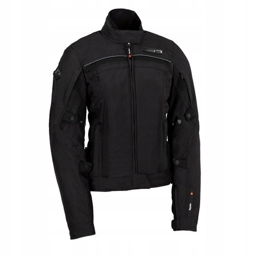 Dámska Motocyklová Bunda Spyke Mack Wp Čierna 38, Vodeodolná
