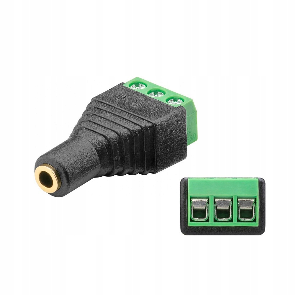 

Gniazdo mini jack 3,5mm Trs 3-pin żeńskie