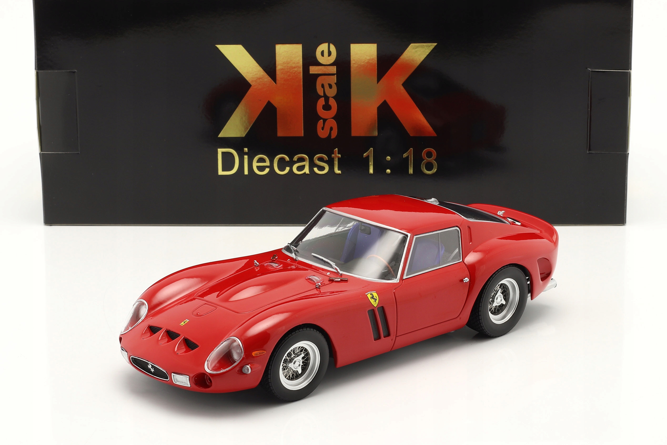 Kk Scale Ferrari 250 Gto #19 2nd Le Mans 1962 1:18