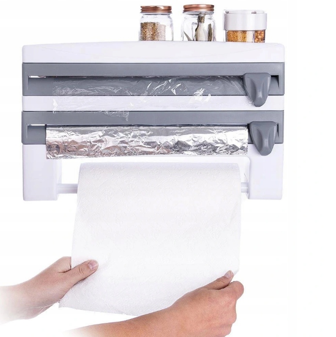 PODAJNIK 3w1 DYSPENSER DO FOLII I RĘCZNIKÓW