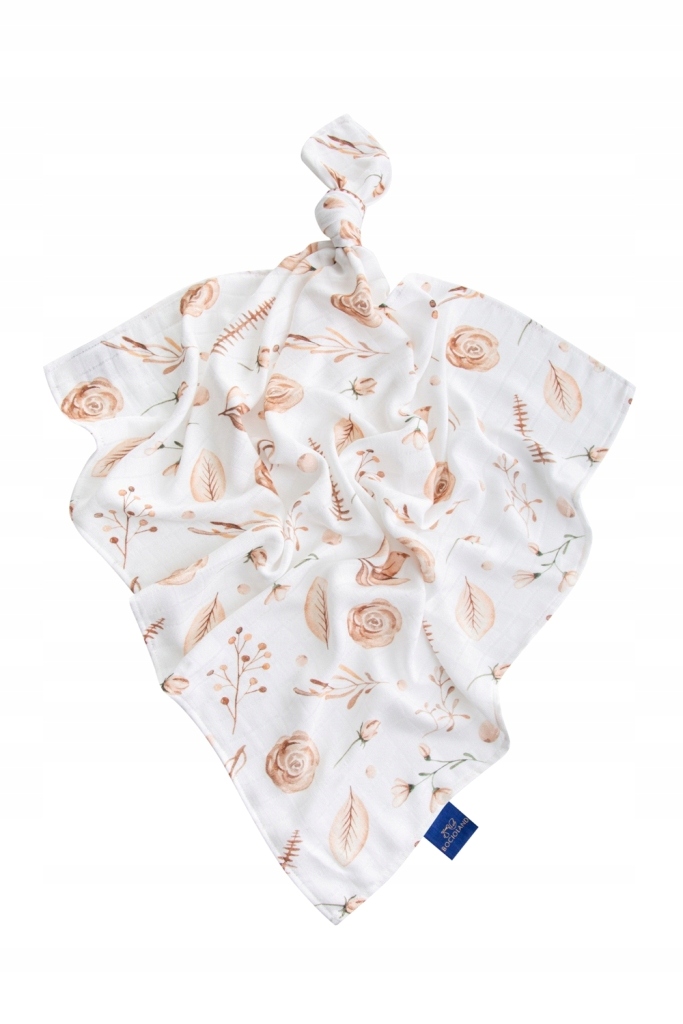 

Muślinowy kocyk pieluszka 120x120 Otulacz bambus