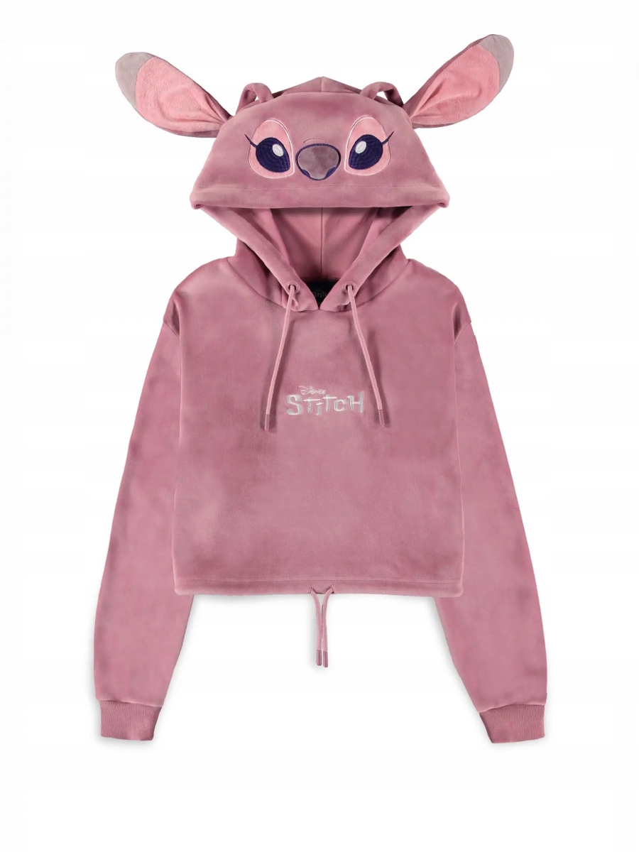 Mikina dámská Lilo & Stitch Angel Cropped (velikost XL)