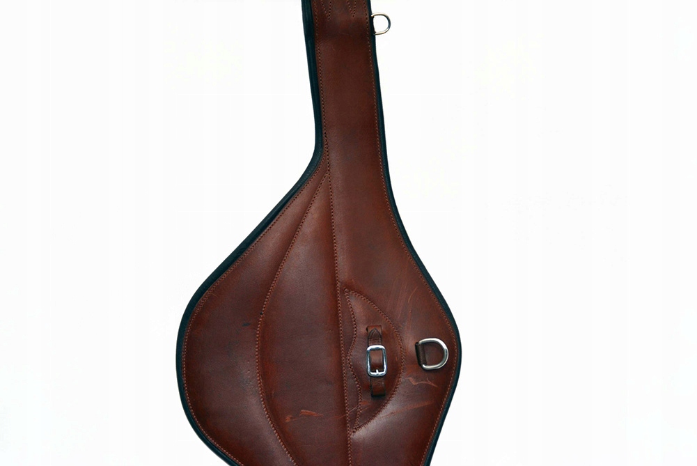 POPRĘG SKOKOWY SKÓRZANY ANATOMICZNY Z GUMAMI 115CM