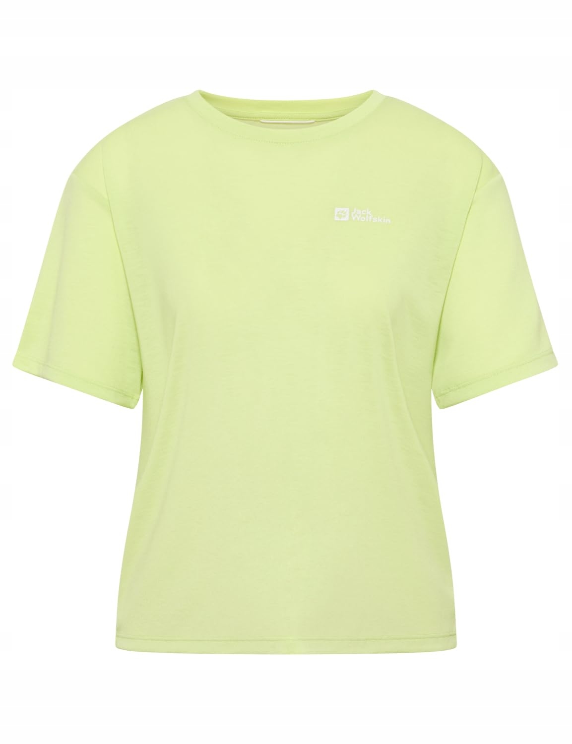 T-Shirt Jack Wolfskin Vonnan Crop Damski Matcha Xs