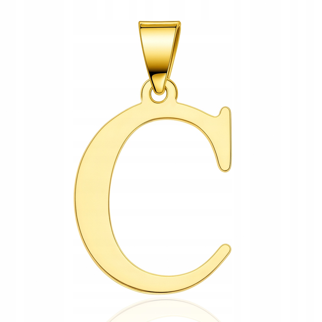 Zlatý Přívěsek 585 Písmenko C 25 mm