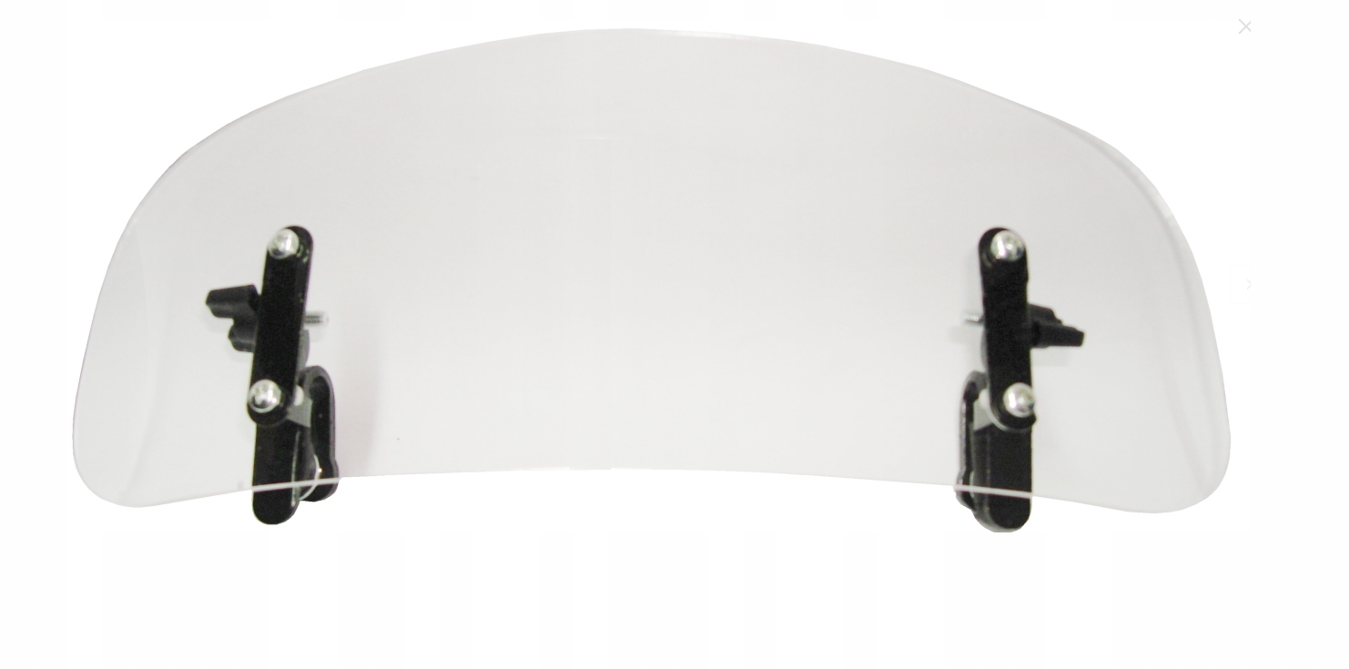 DEFLEKTOR MOTOCYKLOWY SZYBA OWIEWKA 12X29cm