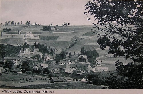 

Zwardoń panorama Reprodukcja 19263