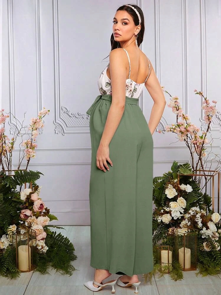 SHEIN ZIELONY KOMBINEZON PASEK (S) Marka Shein