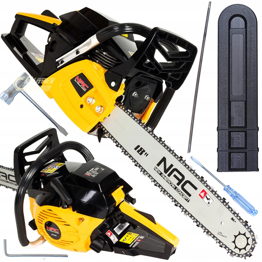 Piła pilarka spalinowa łańcuchowa Nac CS1560 45cm 2,8KM