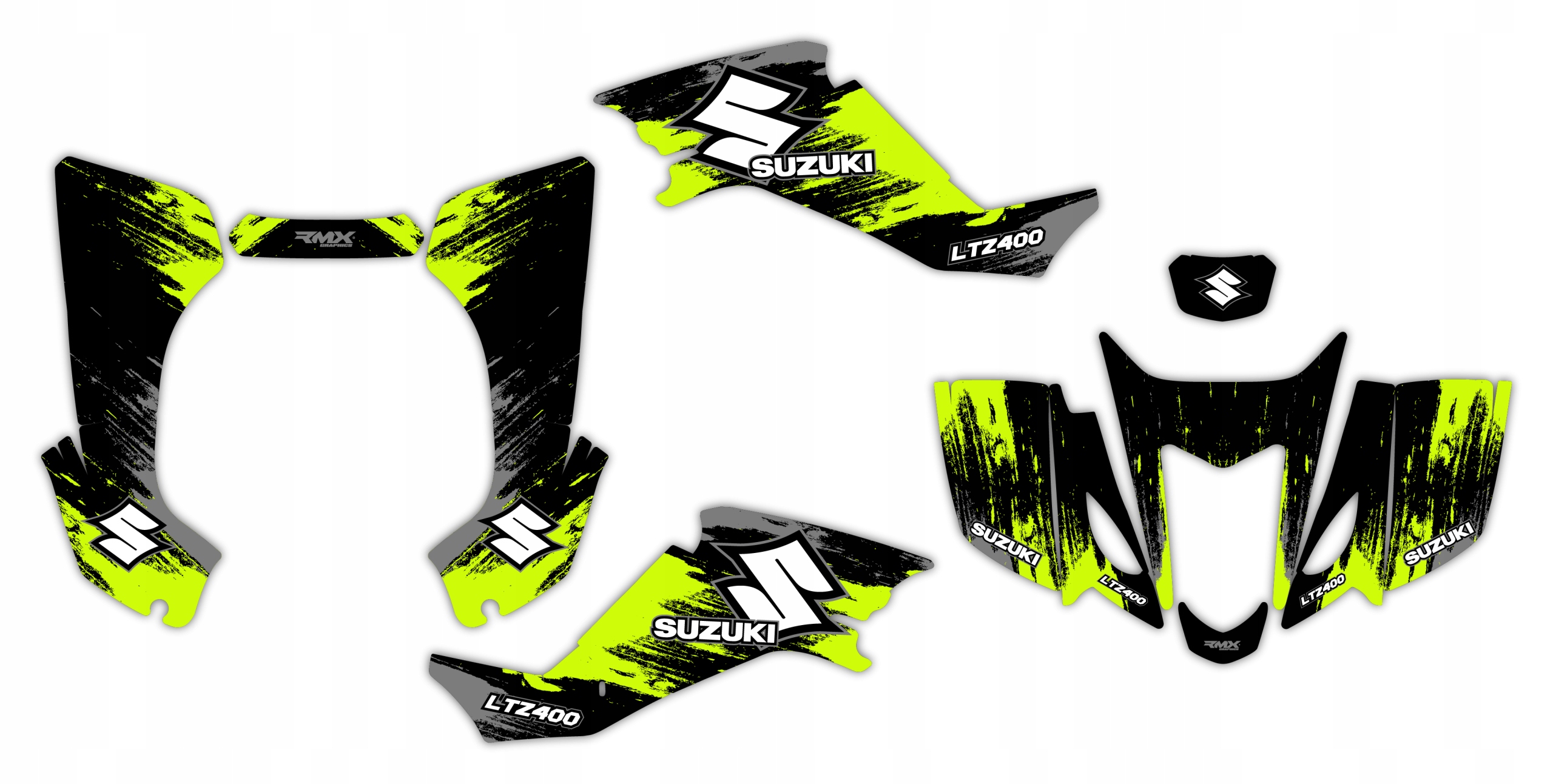 Dýha nálepky štvorkolka Suzuki Ltz 400 2003-2008