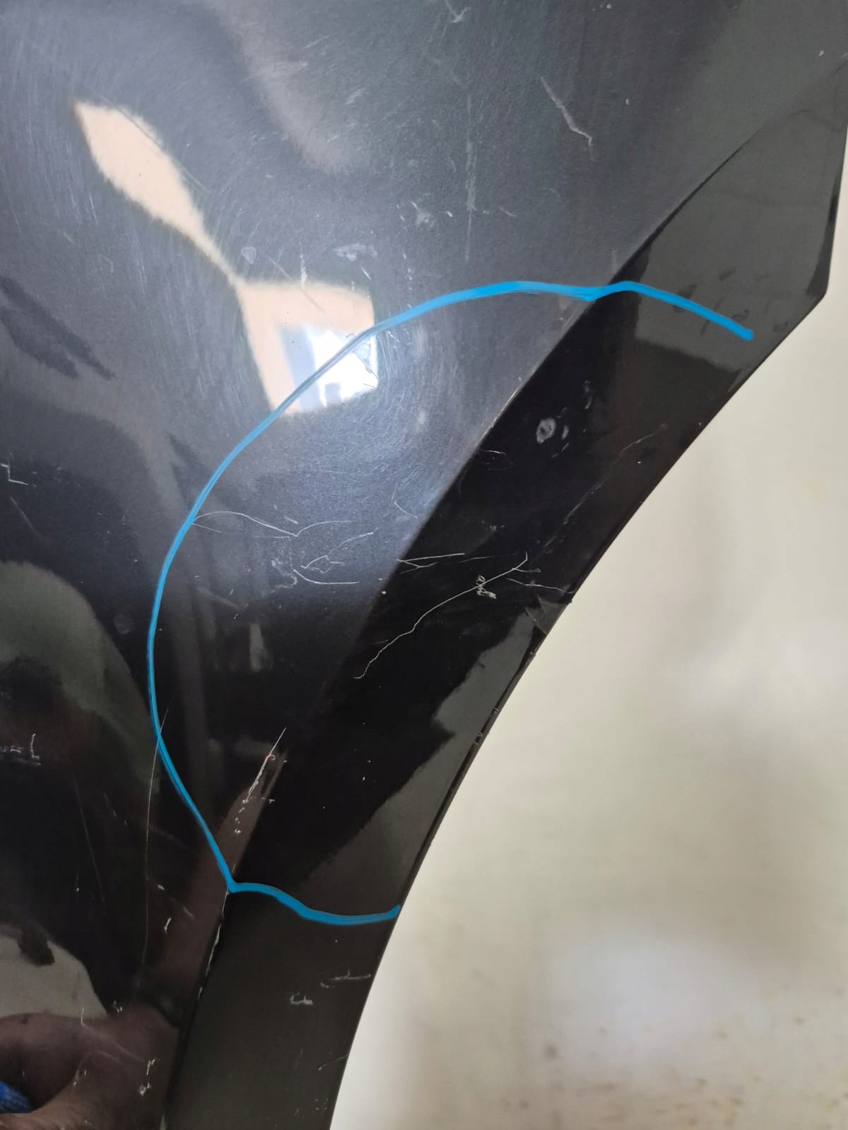AUDI A4 B9 8W 15-19 fender front front right