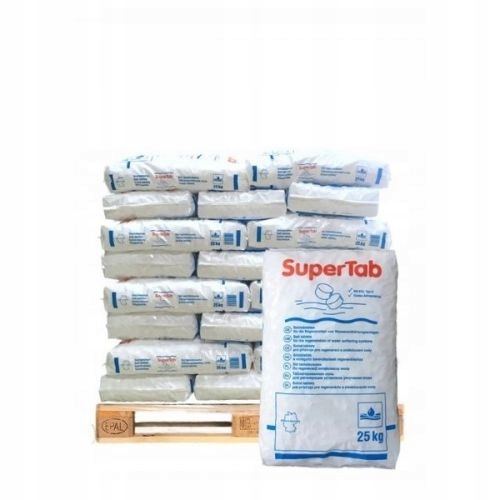 Sól w tabletkach, Tabletki solne SUPERTAB PÓŁPALETA 375KG Marka K+S Minerals and Agriculture GmbH