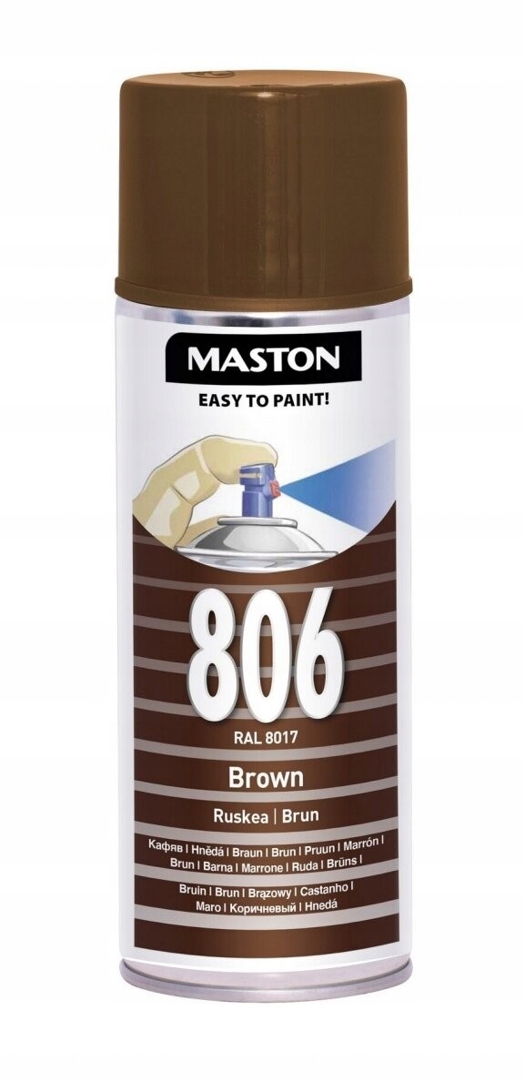 

Maston Spray Farba Ral 8017 Brązowy Czekoladowy