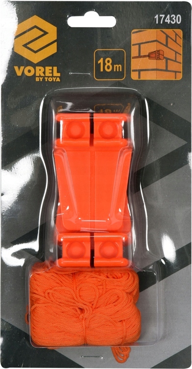 NAPINACZ NACIĄG SZNURKA MURARSKIEGO + LINKA 2x18m Liczba sztuk w zestawie 4 szt.