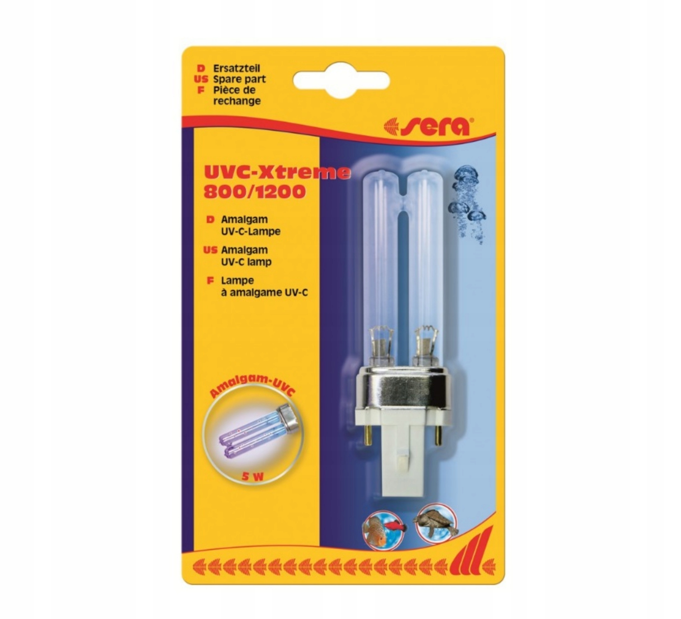 Sera Lampa Żarnik Amalgamatowy Uv-c 5W do filtrów Xtreme